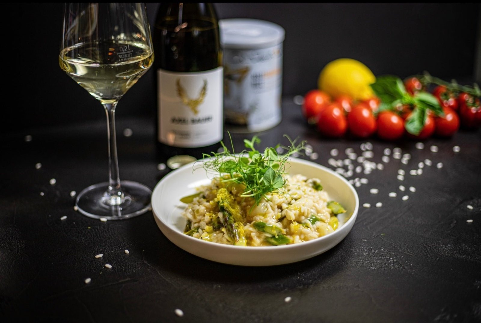 Kaffee Risotto mit Spargel - Barista Royal GmbH