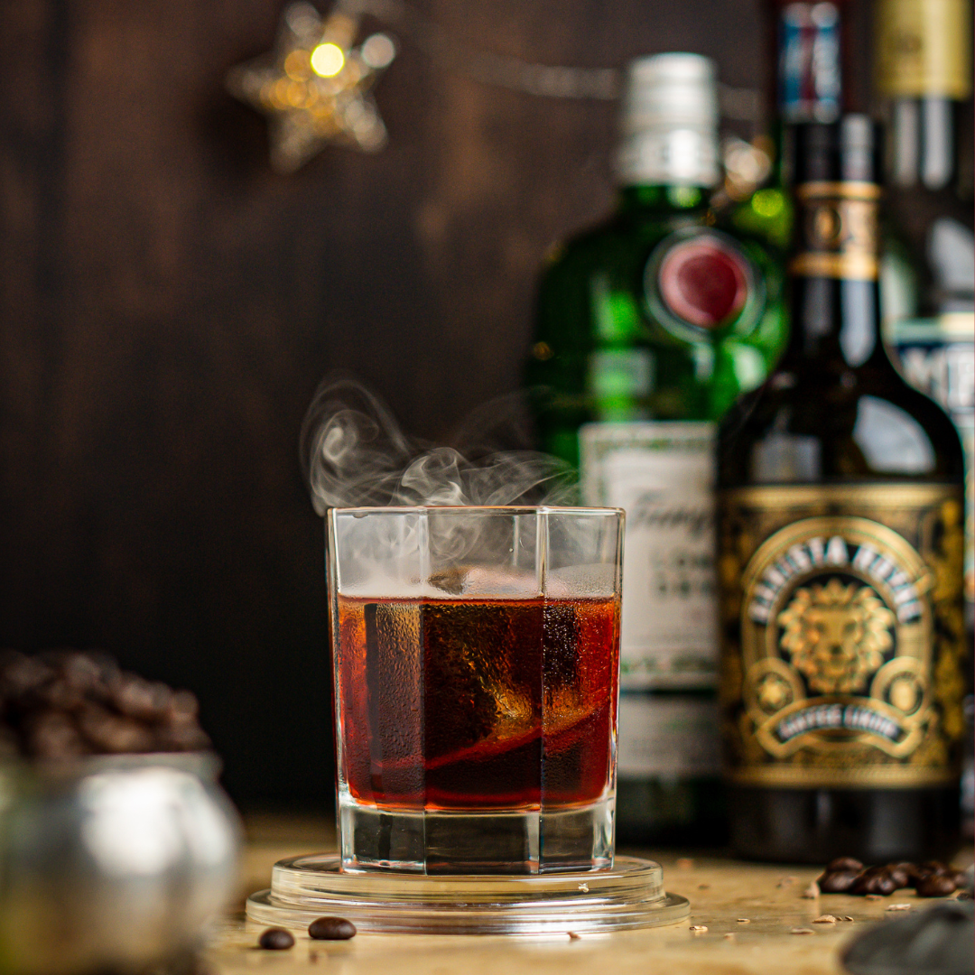 Smoked Coffee Negroni 