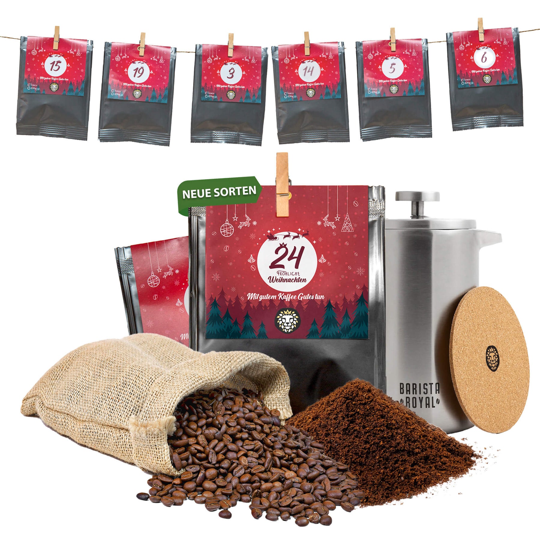 Kaffee Adventskalender von Barista Royal