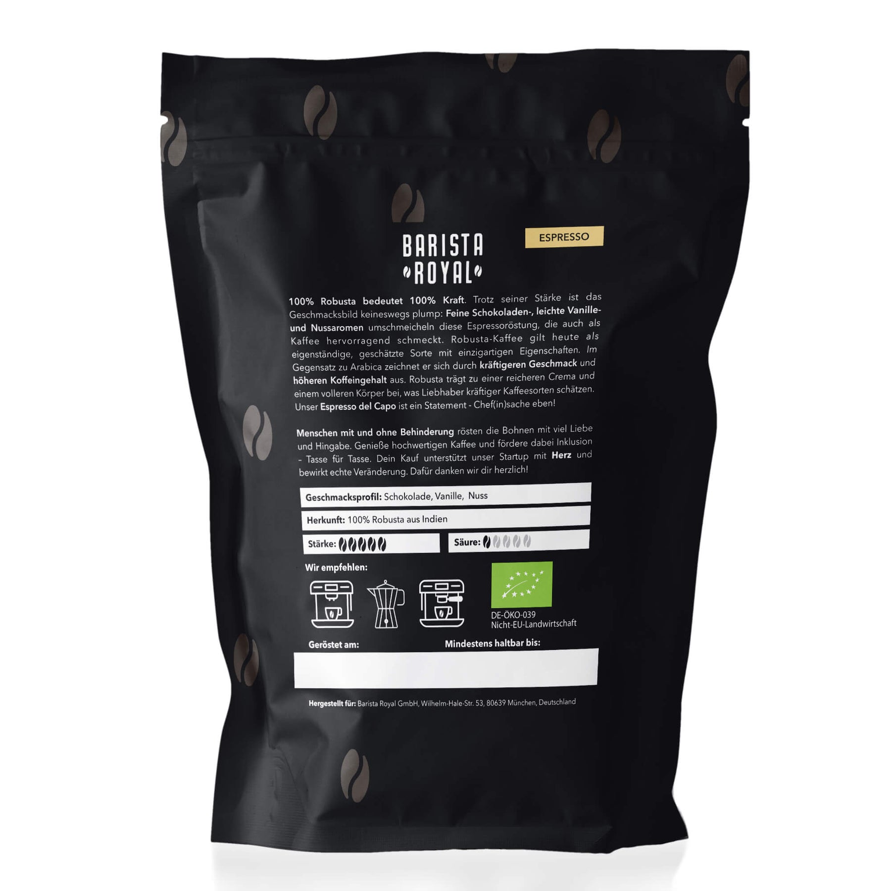 Espresso Del Capo Barista Royal
