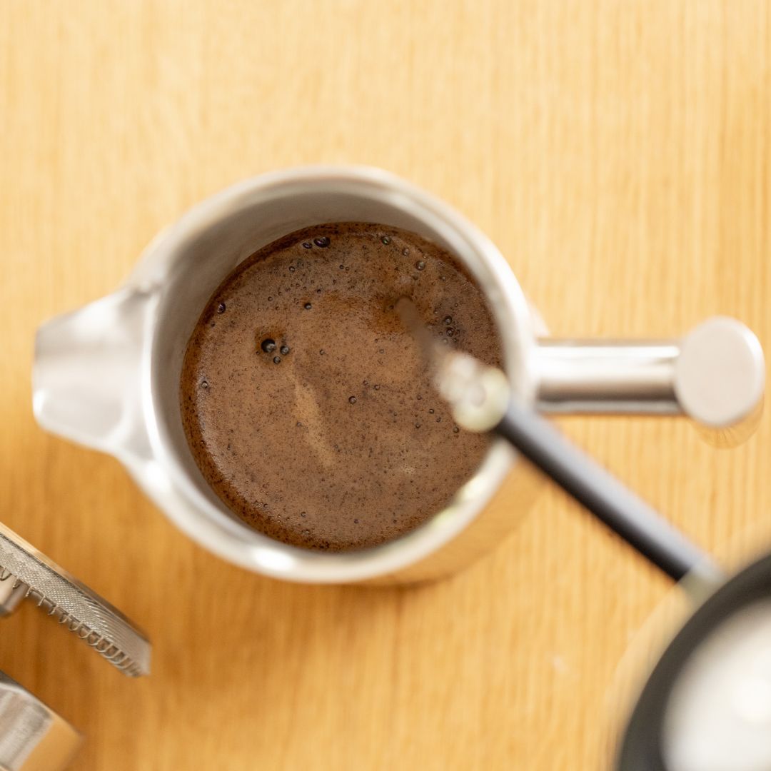 French Press aus Edelstahl