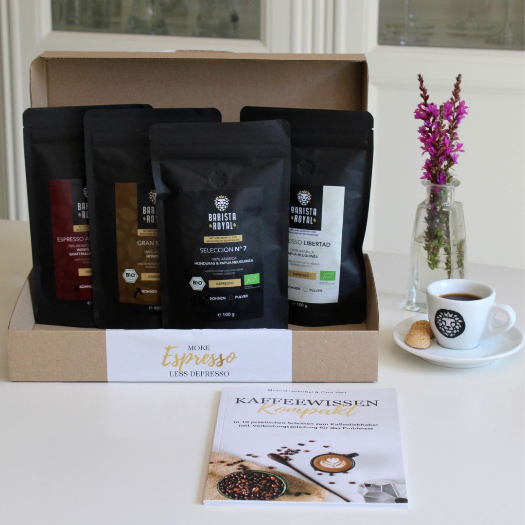 Espresso Geschenkset von Barista Royal