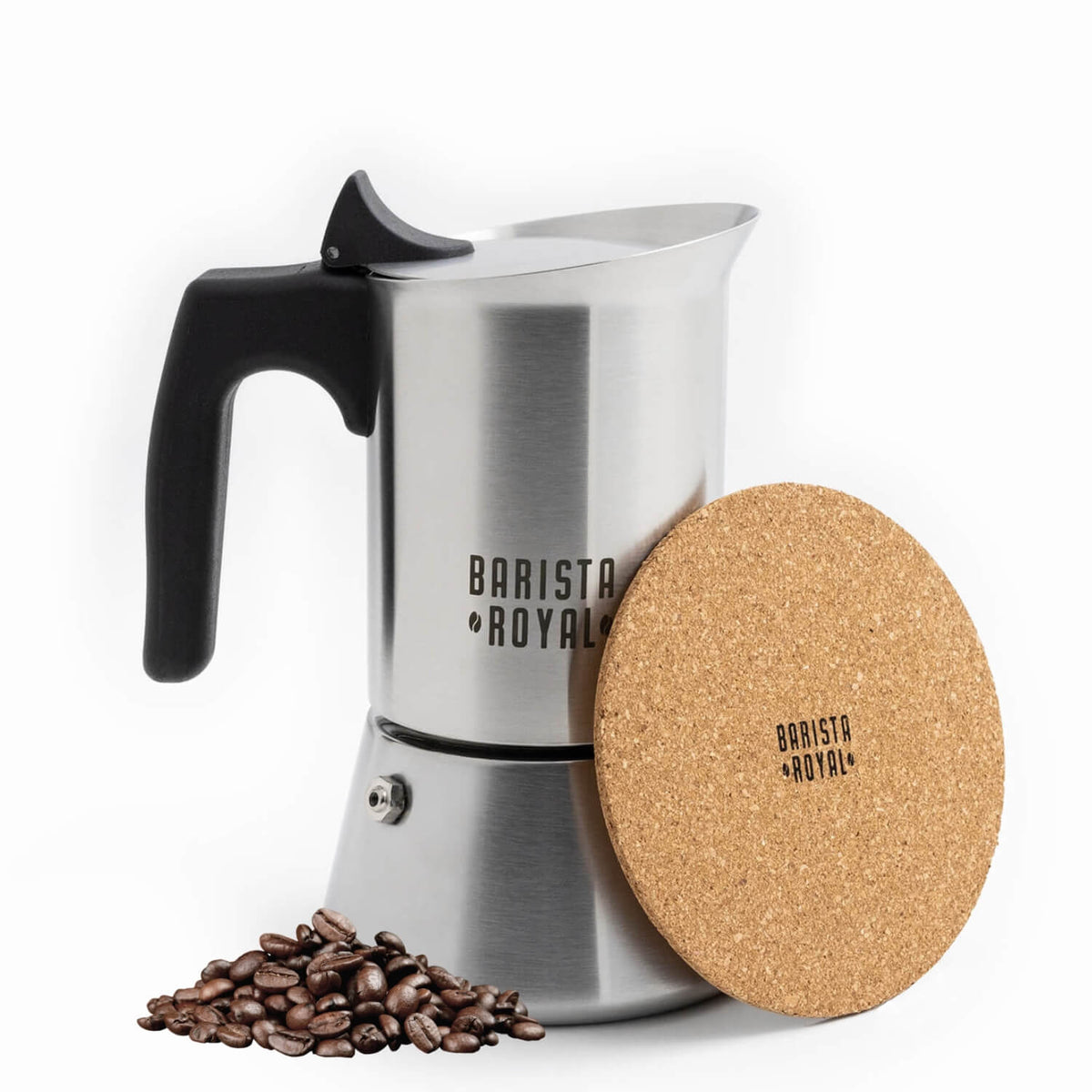 Espressokocher aus Edelstahl von Barista Royal