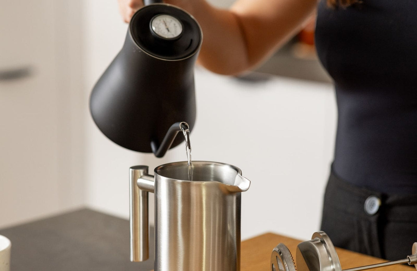 French Press aus Edelstahl von Barista Royal