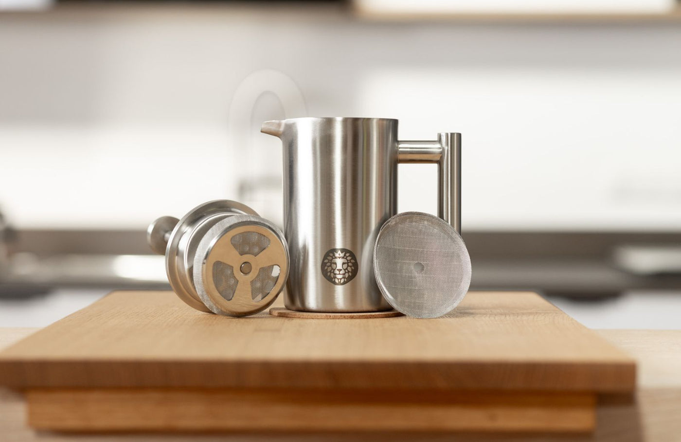 French Press aus Edelstahl von Barista Royal