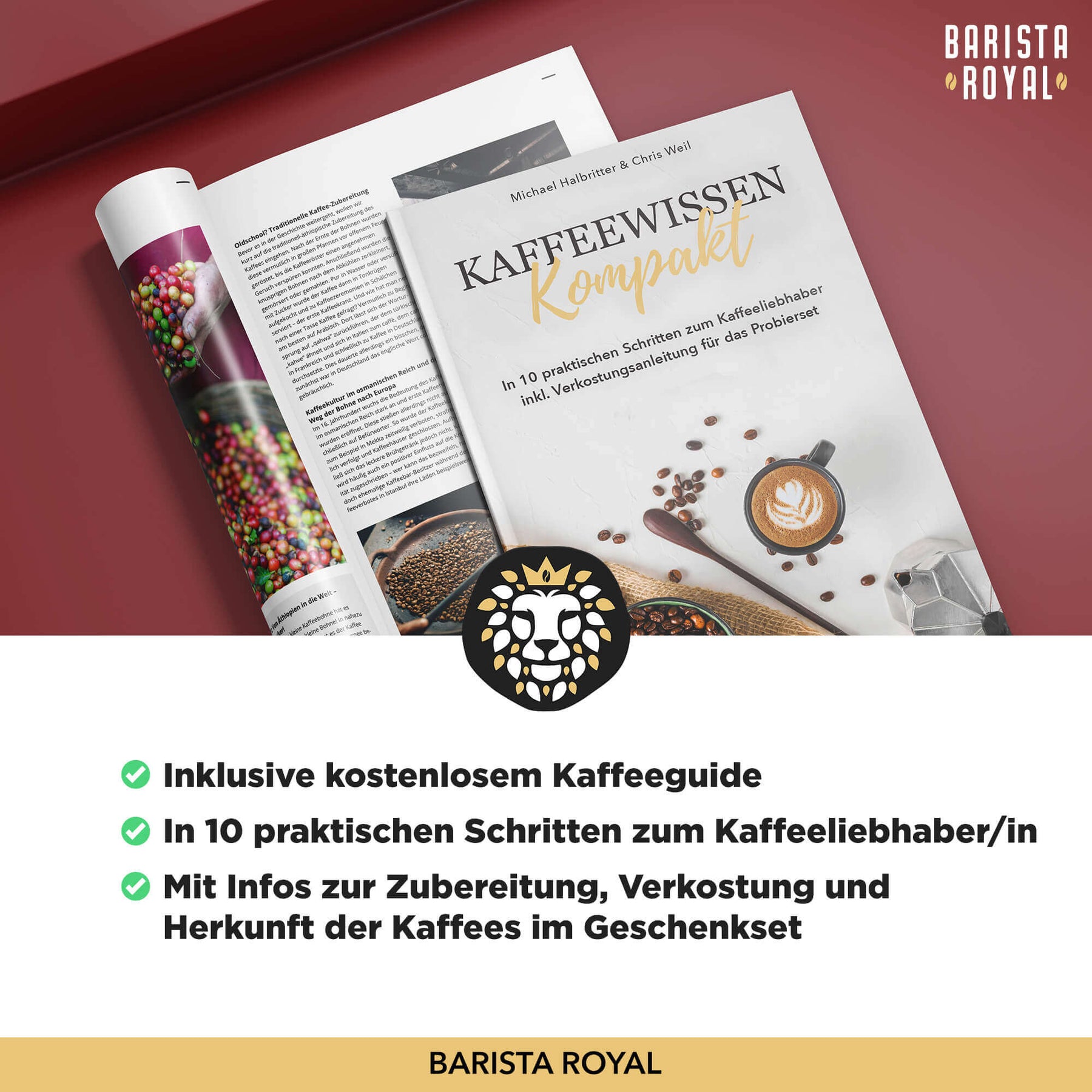 Kaffee Geschenkset von Barista Royal