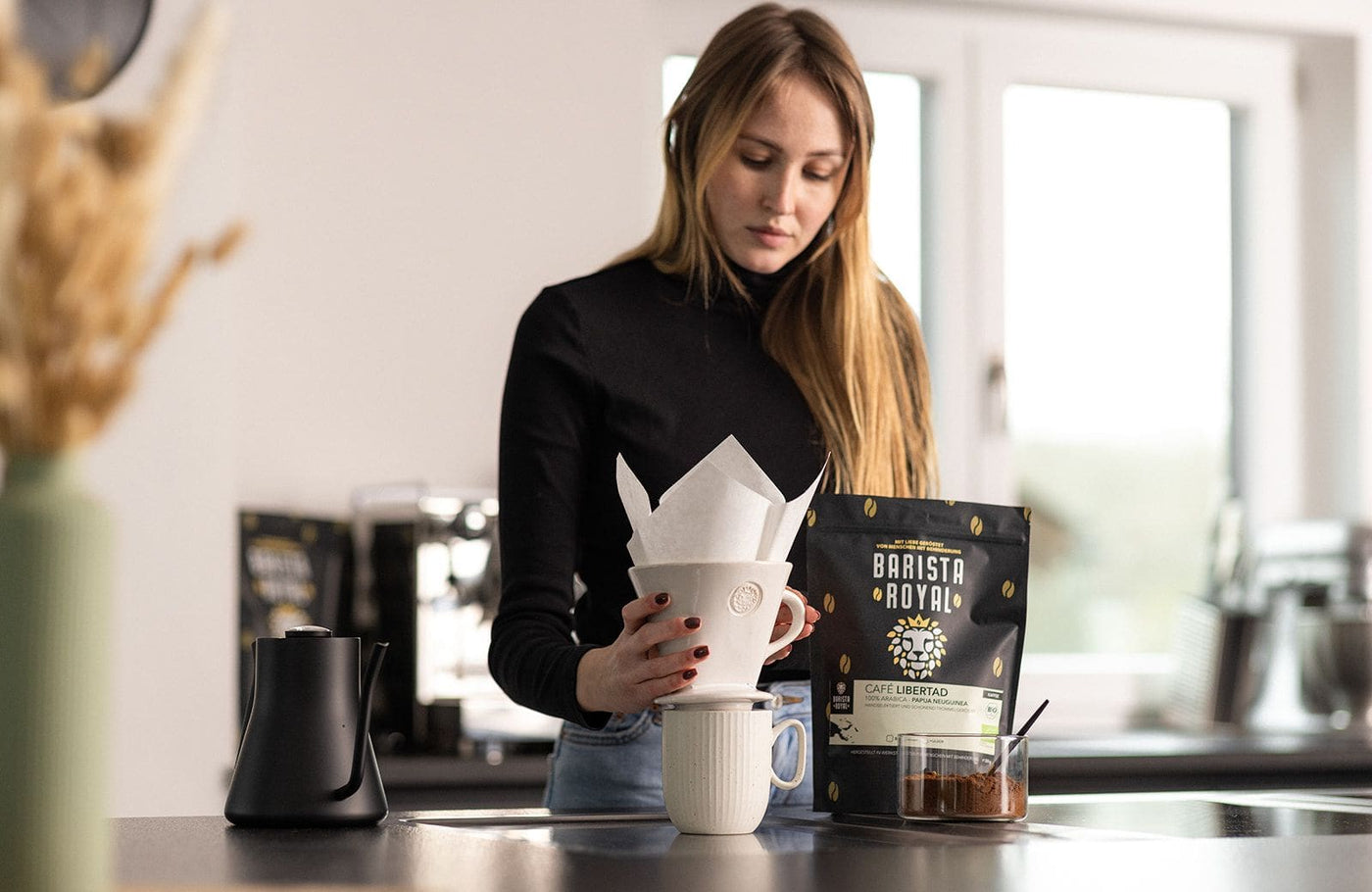 Kaffee Geschenke für Frauen von Barista Royal