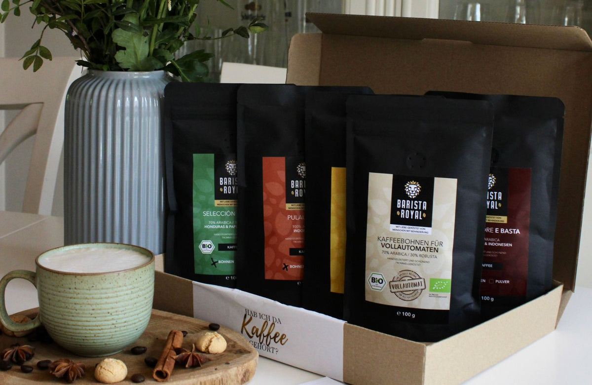 Kaffee Probierset von Barista Royal
