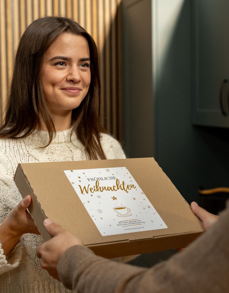 Kaffee Weihnachtsgeschenk Barista Royal