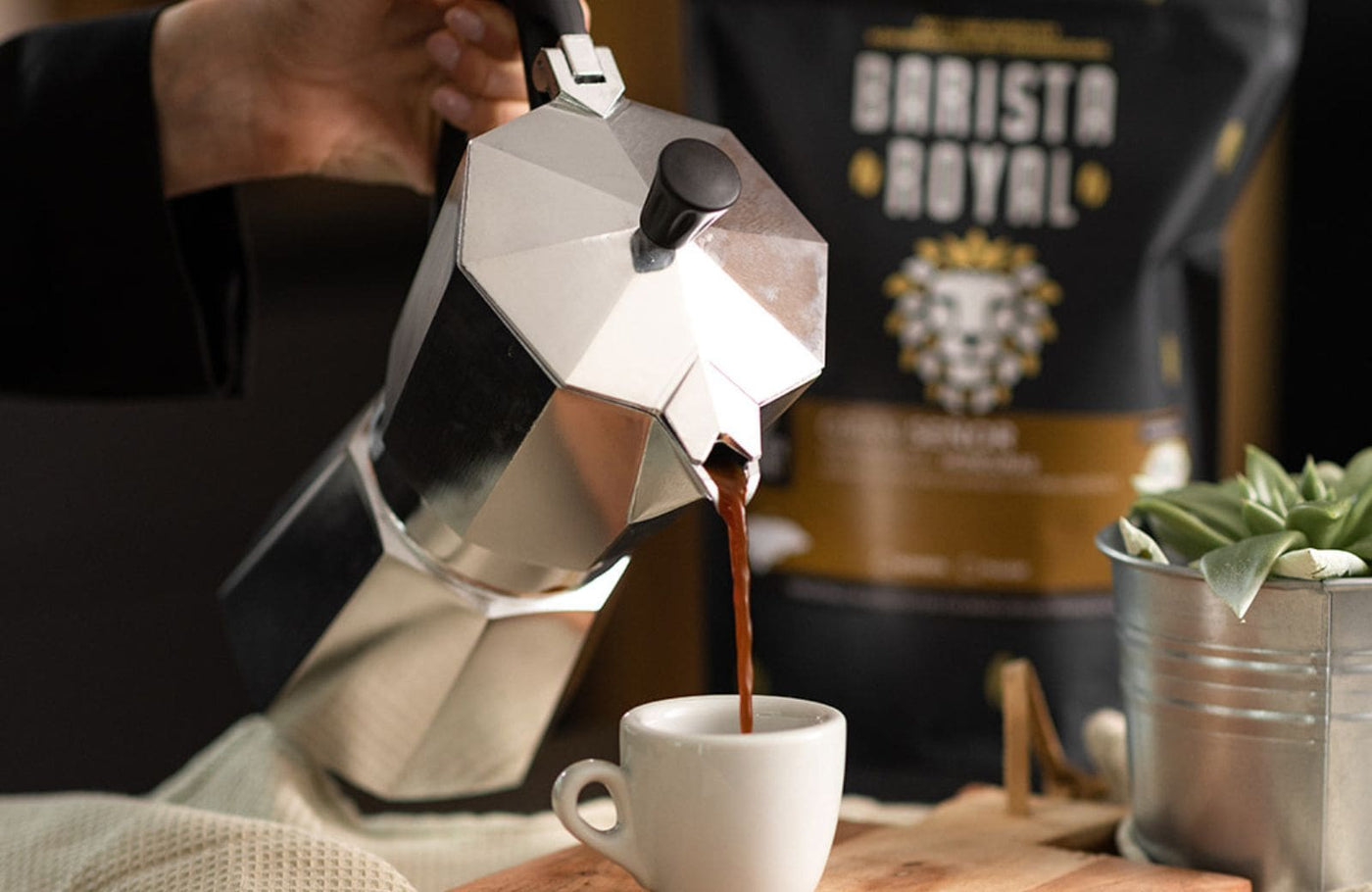 Kaffee für Espressokocher von Barista Royal