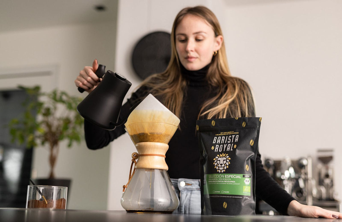 Milde Kaffeebohnen