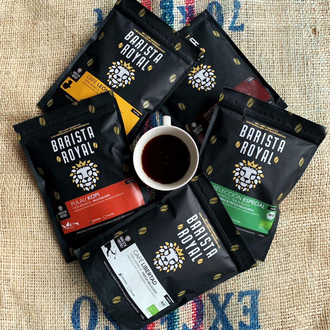 Kaffee Probierpaket von Barista Royal
