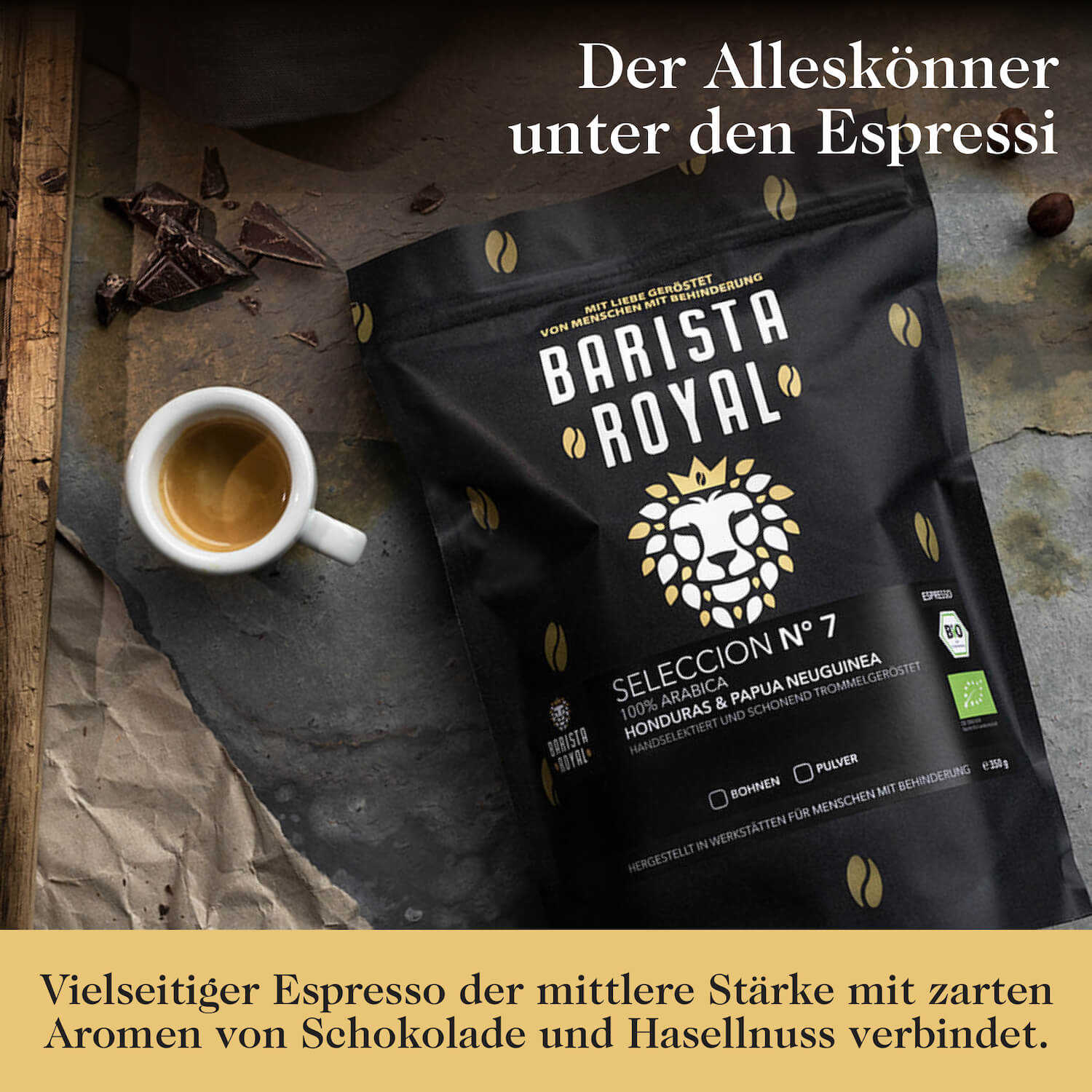 Entdeckerpaket Espresso (4 x 350g) - Entdeckerpaket Espresso (4 x 350g) - Barista Royal GmbH
