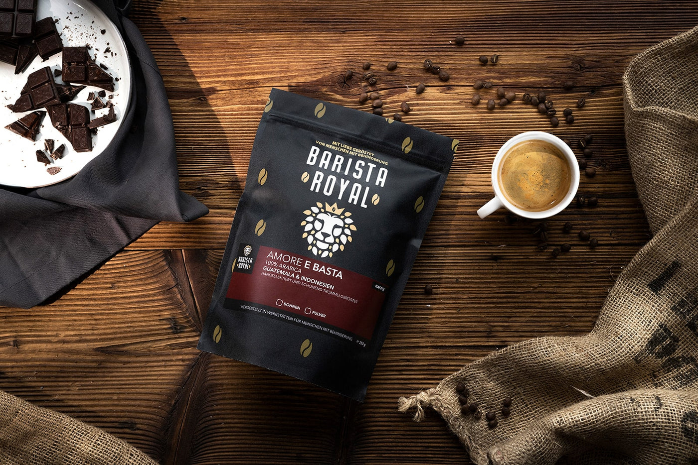 Amore E Basta Kaffee von Barista Royal