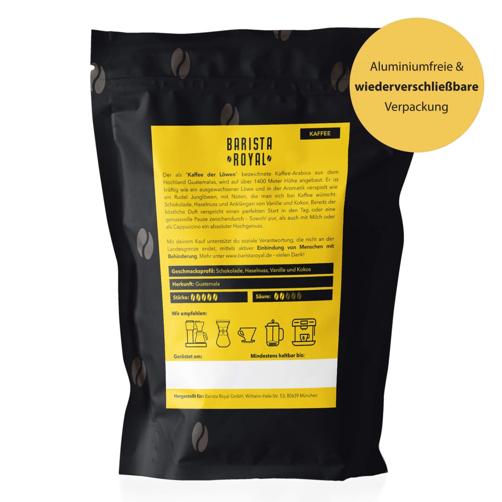 Café León (Kaffee) - Barista Royal GmbH - Café León (Kaffee) - Barista Royal GmbH