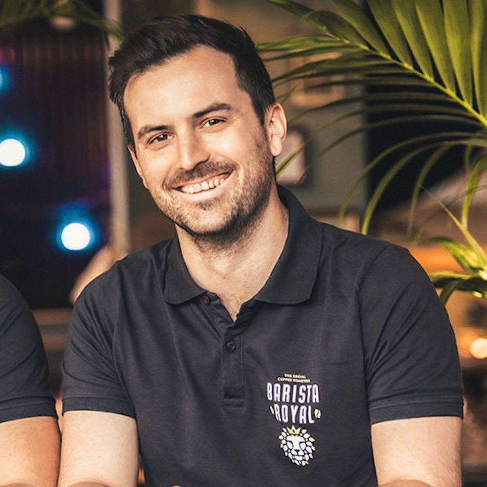 Chris - Mitgründer und Geschäftsführer von Barista Royal