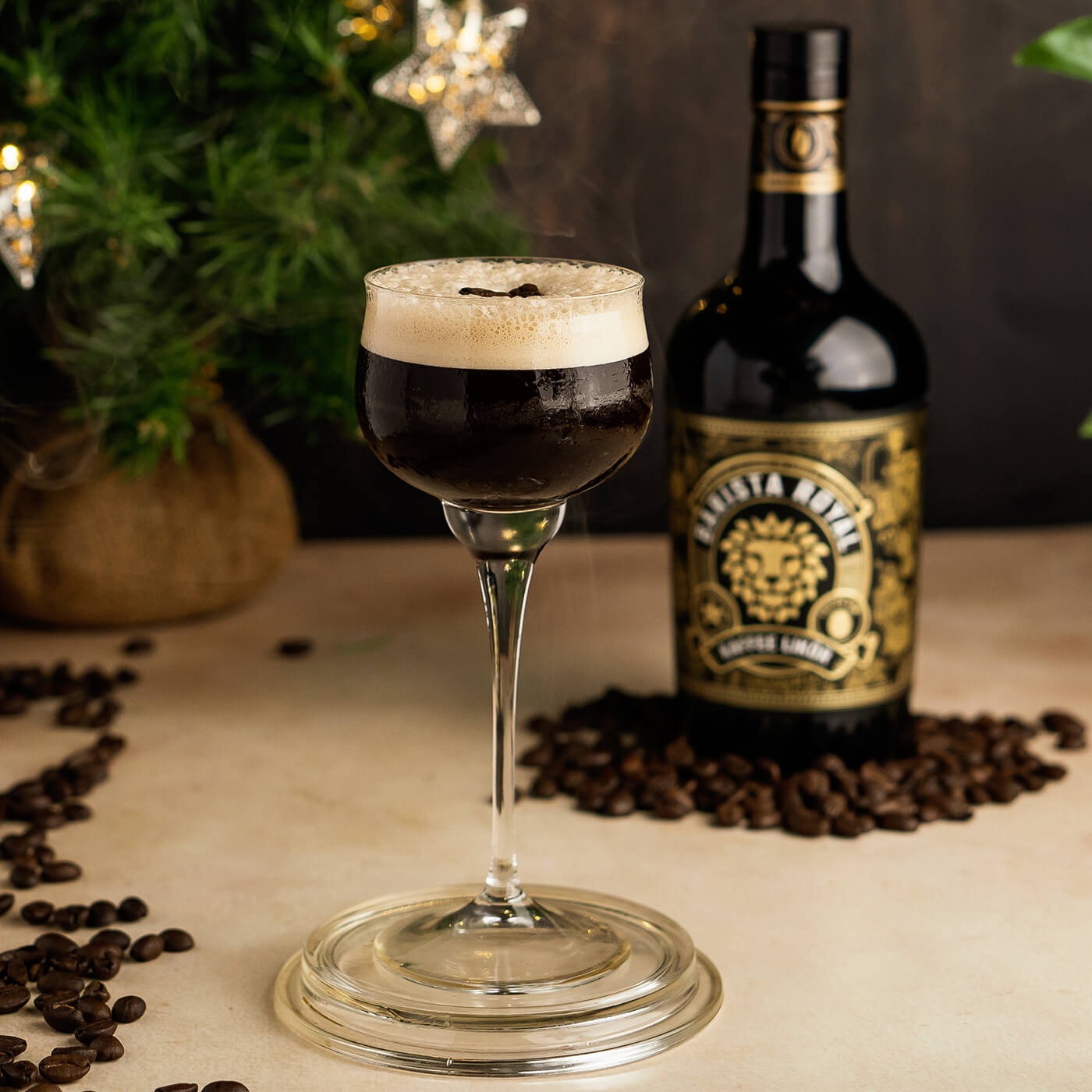 Cocktail mit Barista Royal Kaffeelikör
