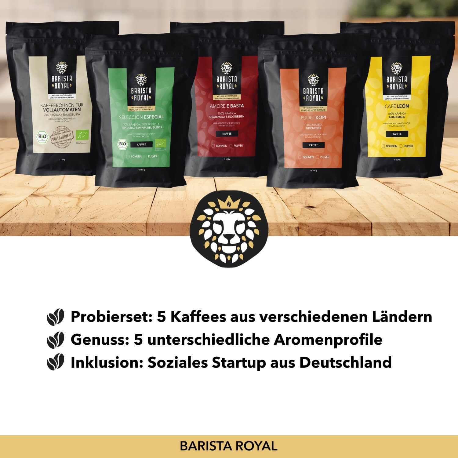 Kaffee Geschenkset von Barista Royal