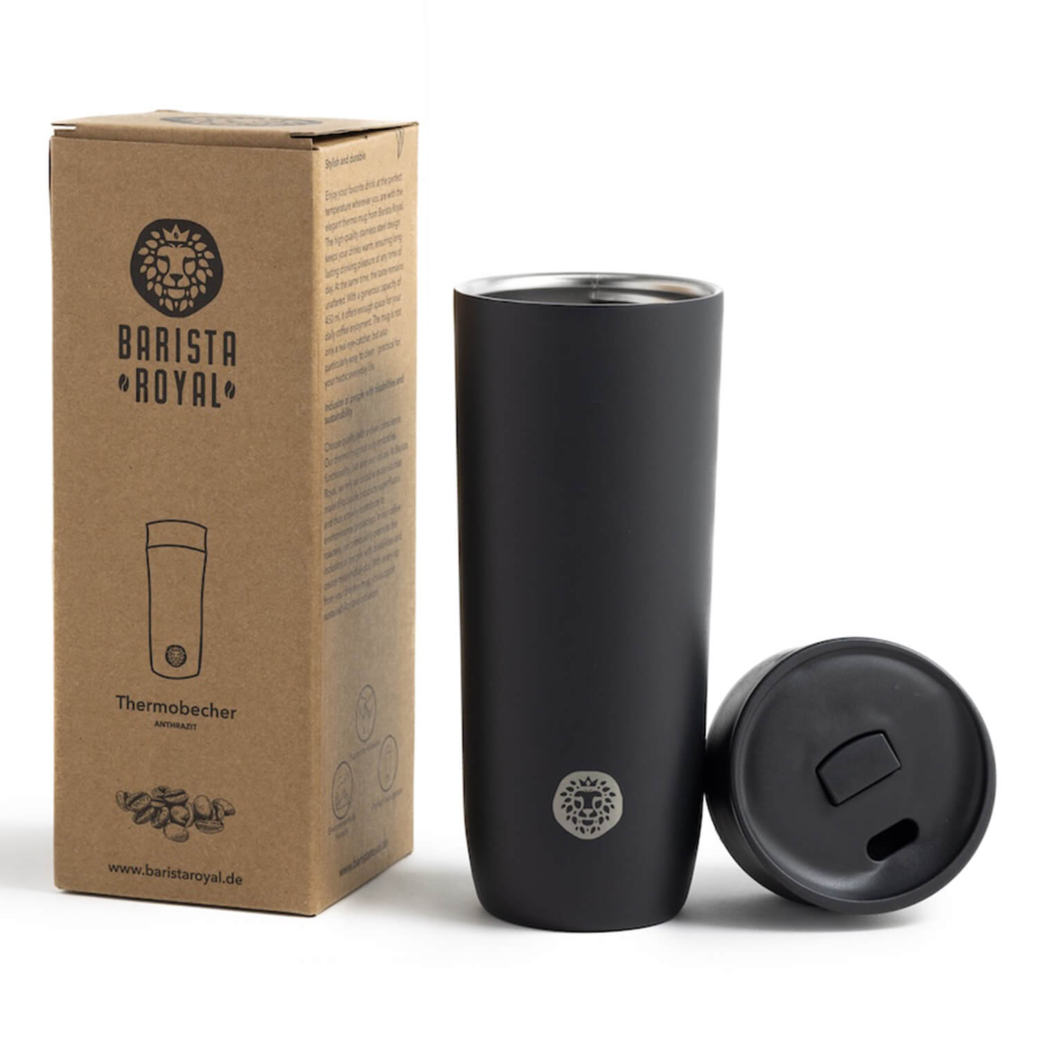 Kaffee Tumbler Anthrazit Barista Royal