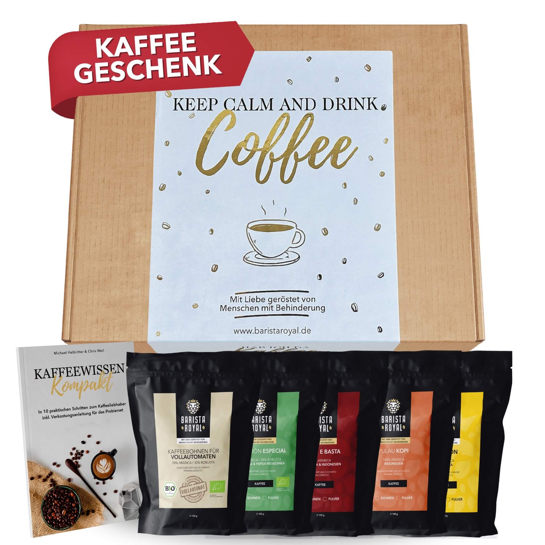 Kaffee Geschenkset von Barista Royal