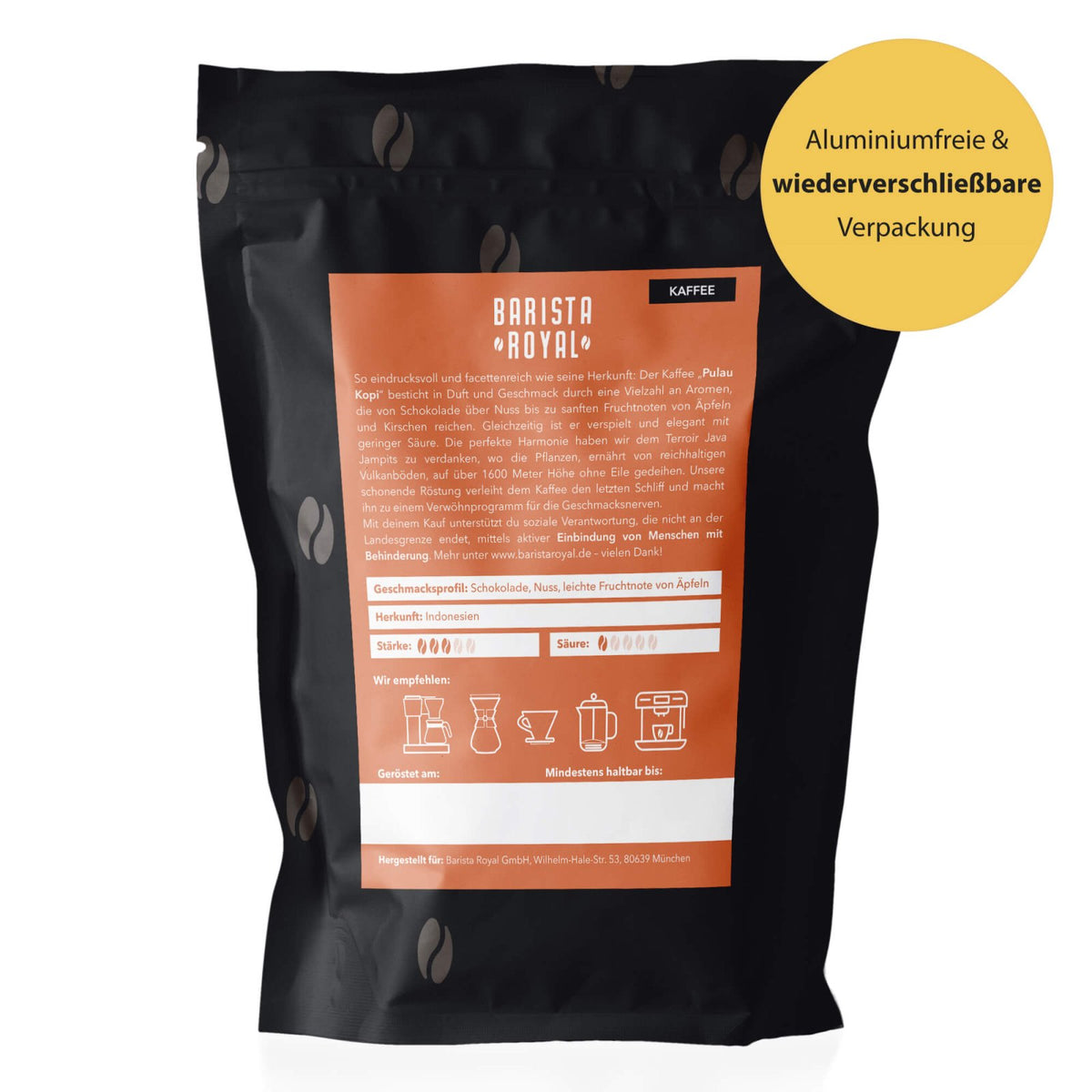 Pulau Kopi (Kaffee) - Barista Royal GmbH - Pulau Kopi (Kaffee) - Barista Royal GmbH