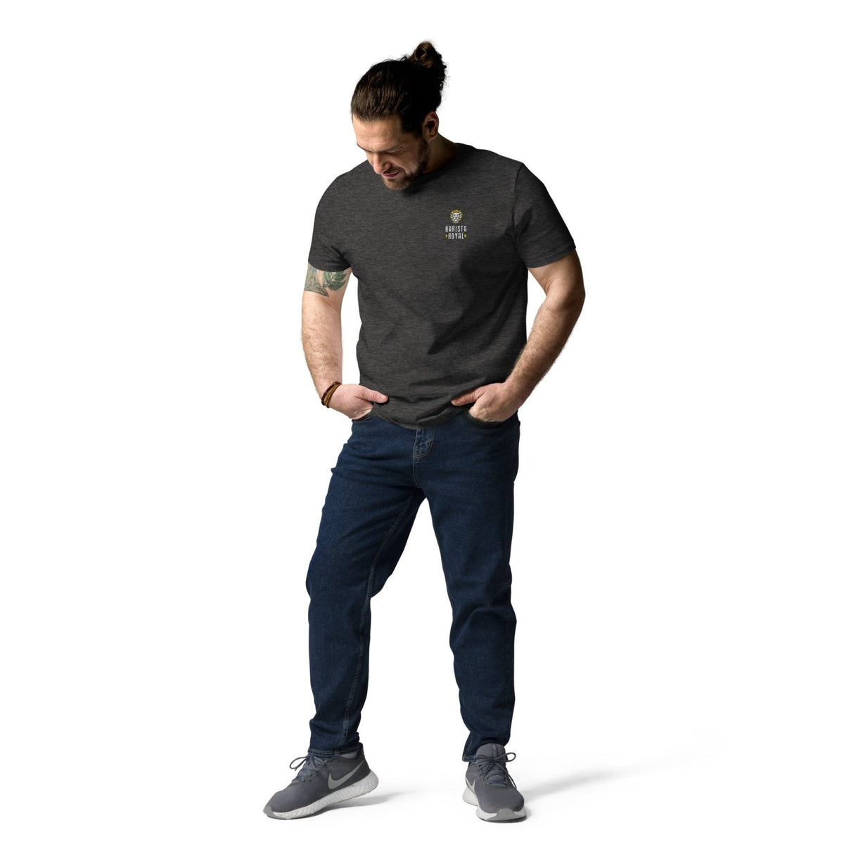 Unisex - Bio - Baumwoll - T - Shirt - Unisex - Bio - Baumwoll - T - Shirt - Barista Royal GmbH