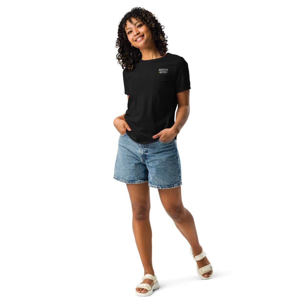 Lockeres Damen - T - Shirt - Lockeres Damen - T - Shirt - Barista Royal GmbH