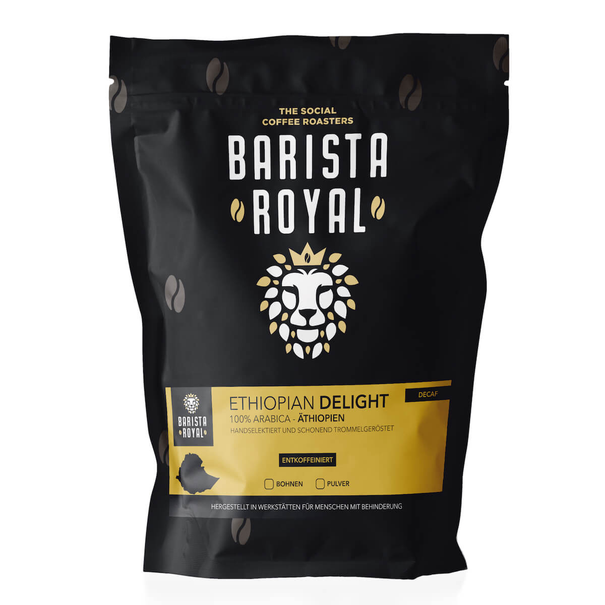 Ethiopian Delight Sidamo (entkoffeiniert) - Barista Royal GmbH