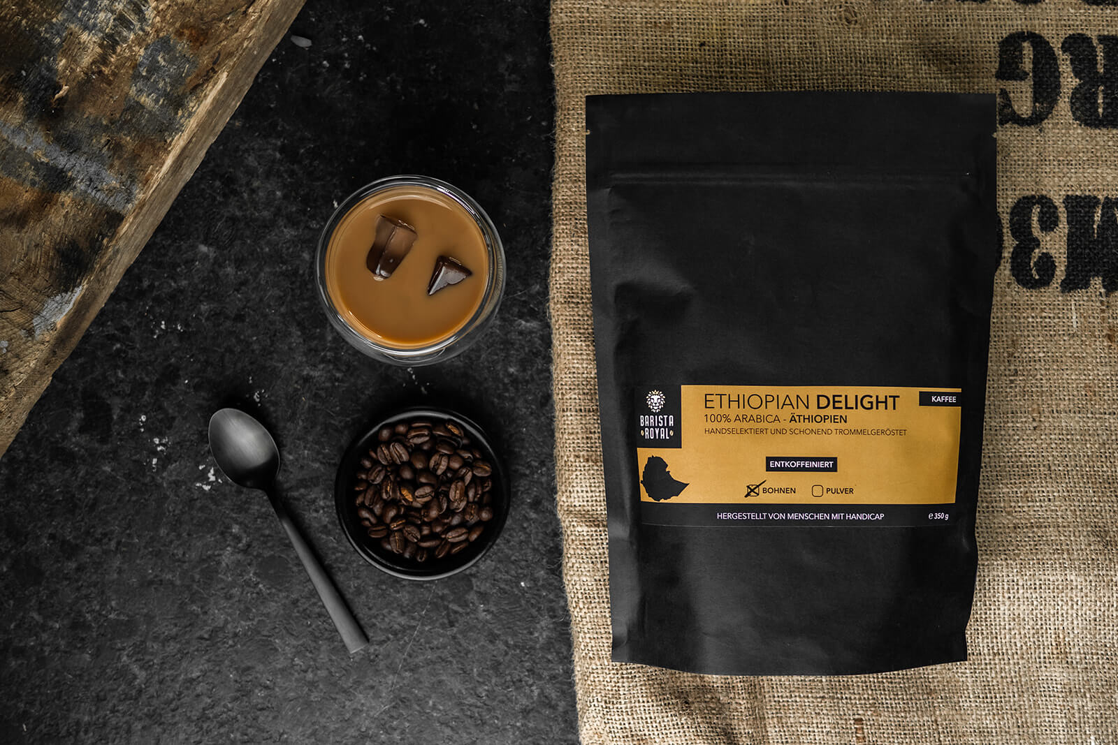 Ethiopian Delight Sidamo (entkoffeiniert) - Barista Royal GmbH