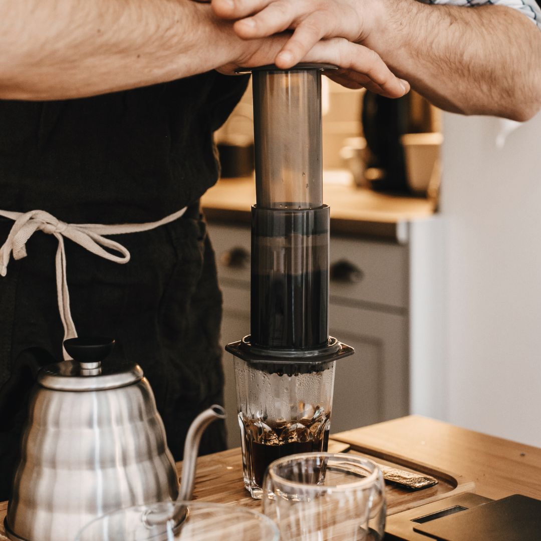 AeroPress Kaffee zubereiten