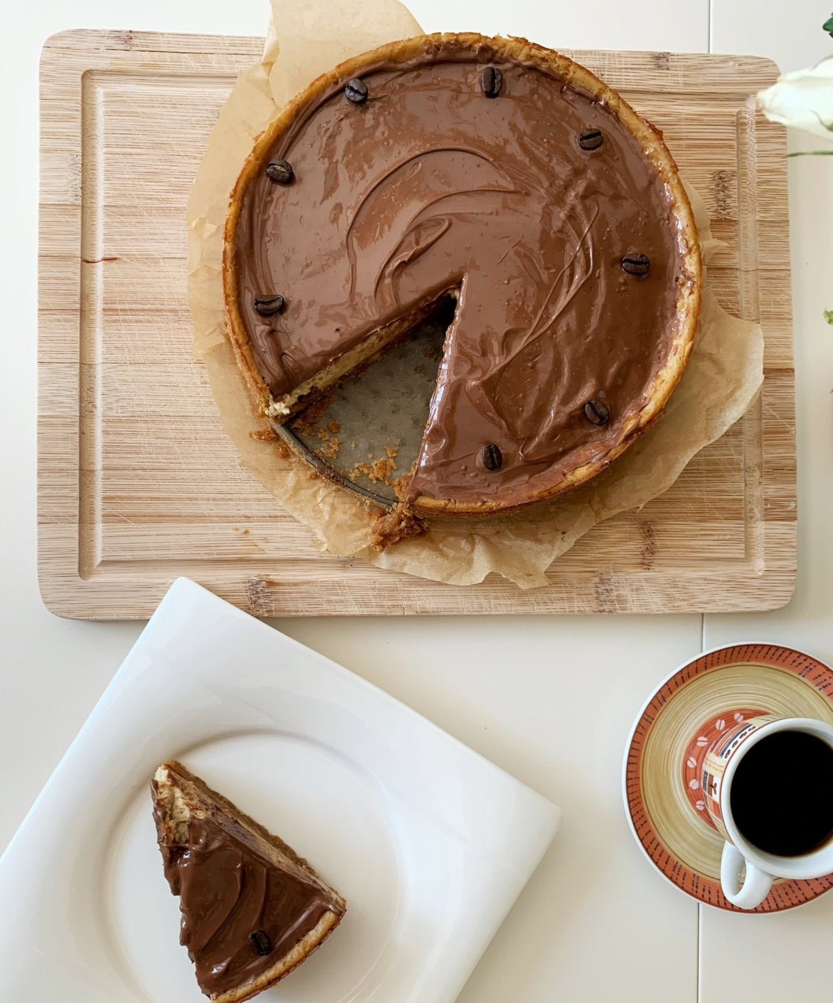 Veganer Kaffee Käsekuchen - Barista Royal GmbH