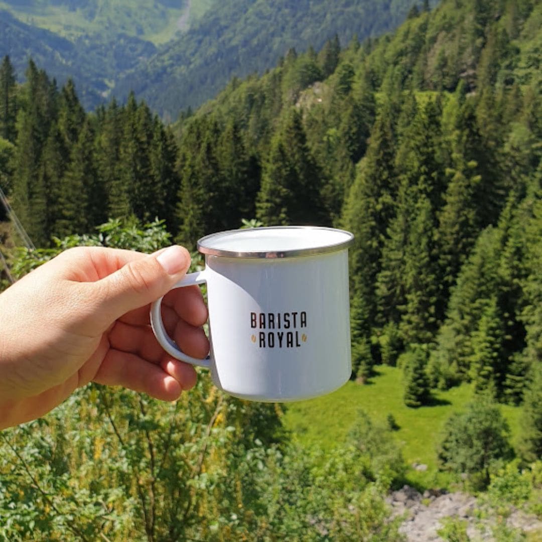 Emaille Tasse