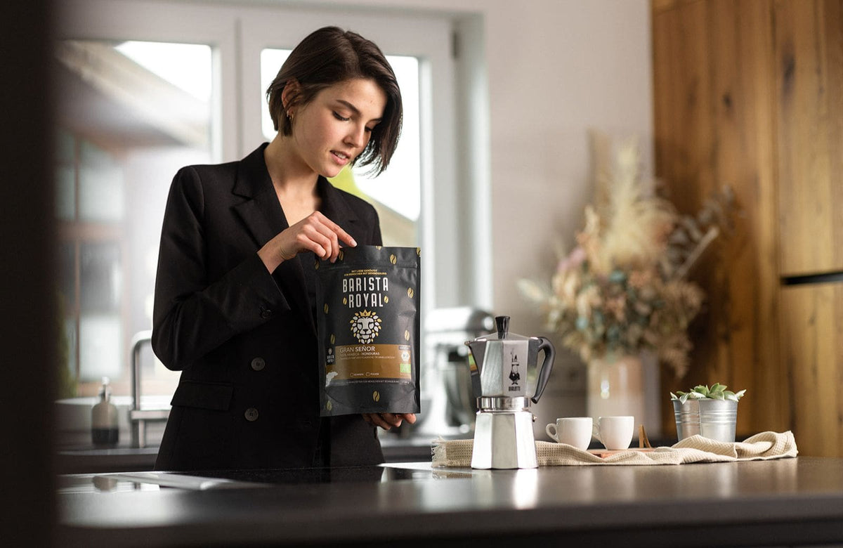 Kaffee für Espressokocher von Barista Royal