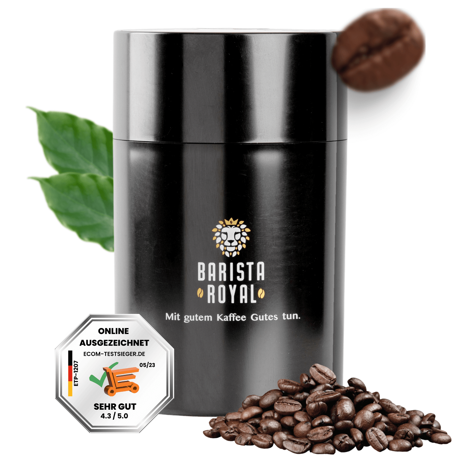 kaffee aufbewahrung vakuum Barista Royal Vakuumdose / Kaffeedose für Kaffeebohnen