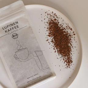 Premium Bio Lupinenkaffee koffeinfrei (gemahlen) - Premium Bio Lupinenkaffee koffeinfrei (gemahlen) - Barista Royal GmbH