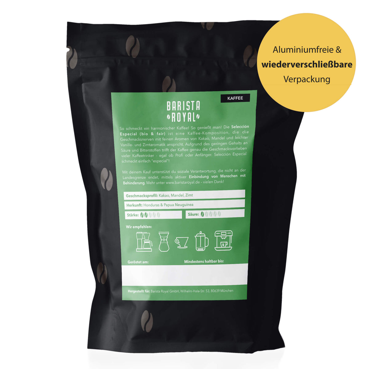 Bio Selección Especial (Kaffee) - Barista Royal GmbH - Bio Selección Especial (Kaffee) - Barista Royal GmbH
